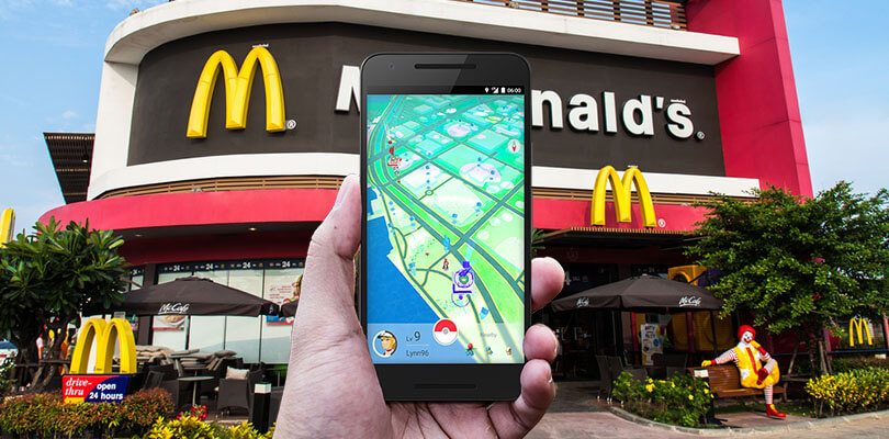 Mc Donalds Pokémon GO