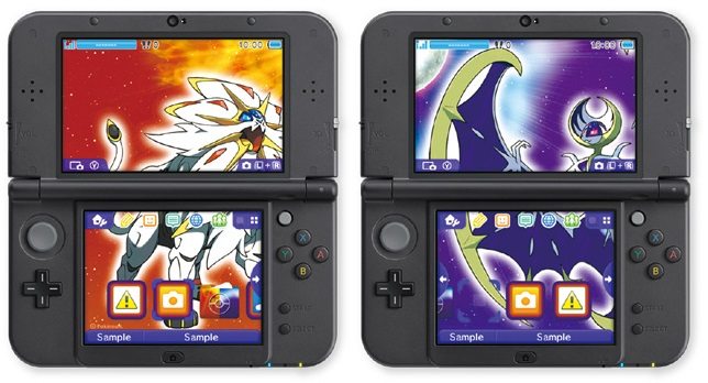 Tema Pokémon Sole e Luna Nintendo 3DS