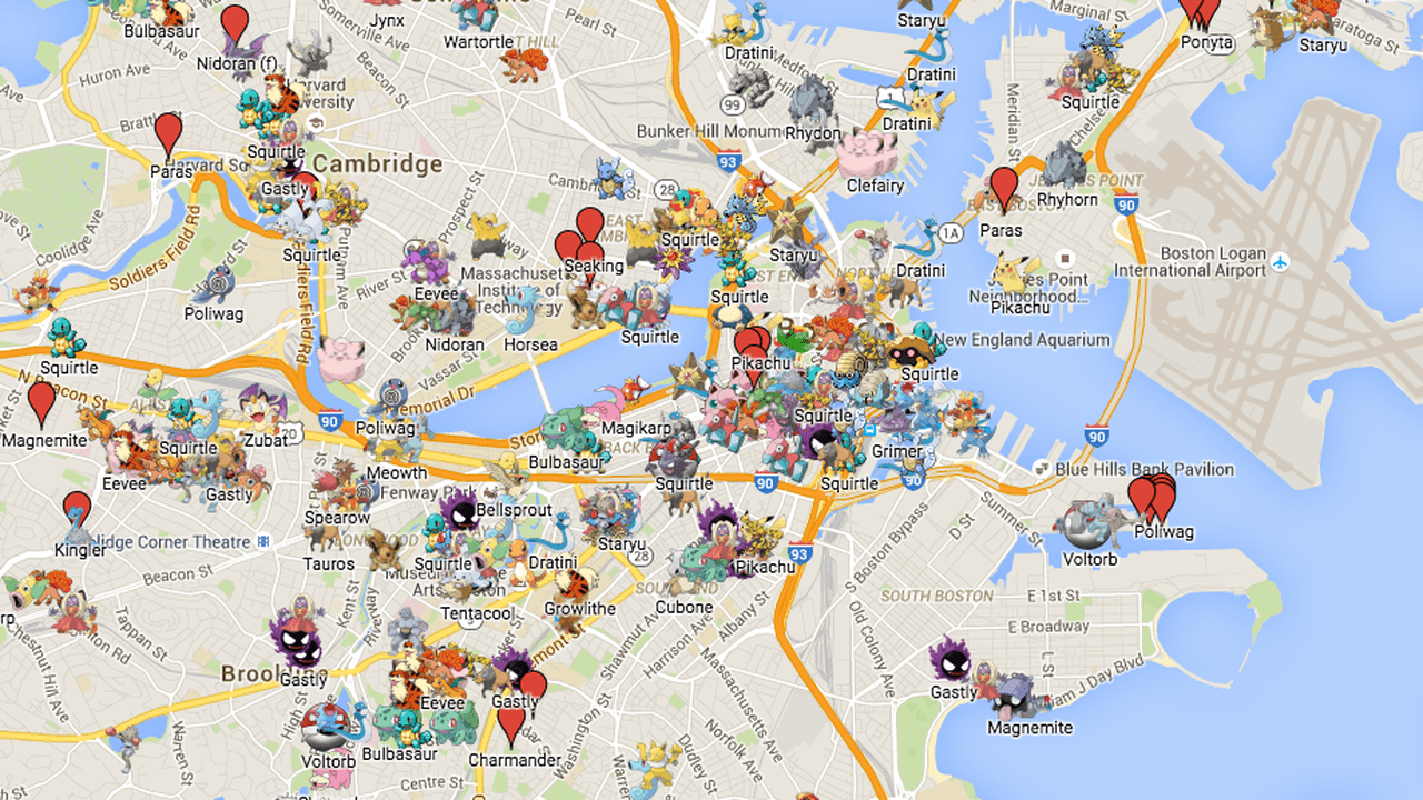 Trova tutti i Pokémon del mondo in Pokémon GO grazie a questa mappa