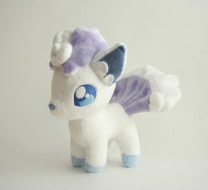 Yukamina_plushies-peluche Vulpix Alola