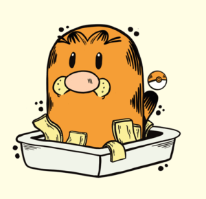 diglett-garfield