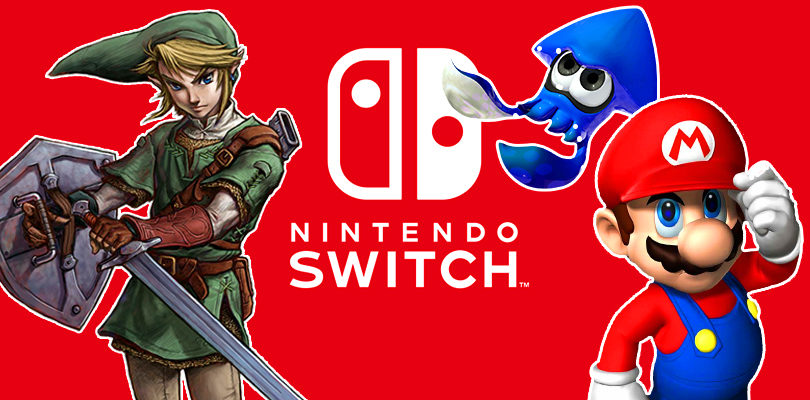 Nintendo Switch avrà Splatoon e Super Mario al lancio, Zelda rinviato?