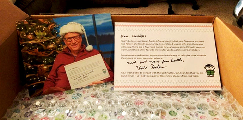 Un utente riceve sorprese Nintendo da Bill Gatest grazie ad un evento su Reddit!