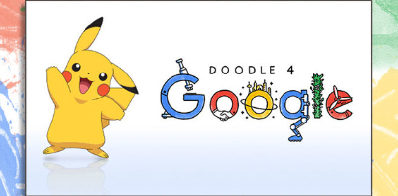 Pikachu diventa giudice per l’iniziativa Doodle 4 Google!