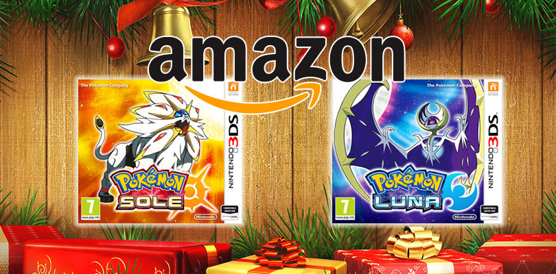 Pokémon Sole e Luna sono i titoli più venduti su Amazon durante le feste di Natale!