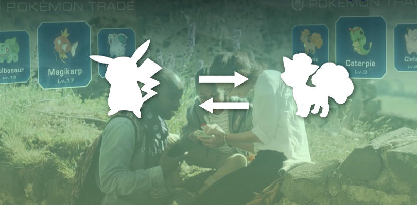 Dei brevetti di Niantic forniscono alcuni indizi sul sistema di scambio di Pokémon GO!