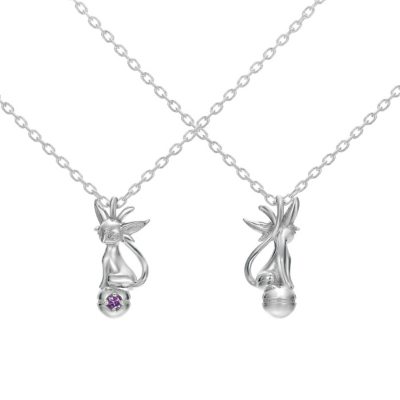 u-treasure-espeon-collana-argento