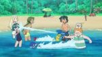 12esimo episodio di Pokémon Sole e Luna - Ash e gli altri giocano al mare