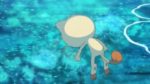 12esimo episodio di Pokémon Sole e Luna - Meowth dopo aver visto Mimikyu