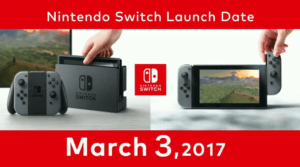 Nintendo Switch lancio
