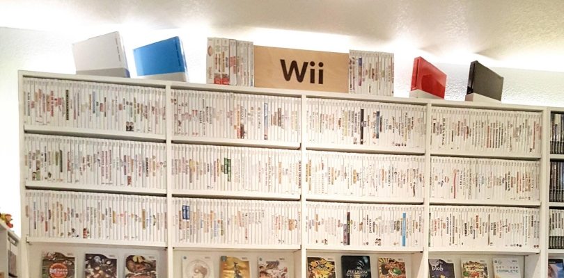 La collezione completa di giochi per Nintendo Wii è uno spettacolo impressionante!