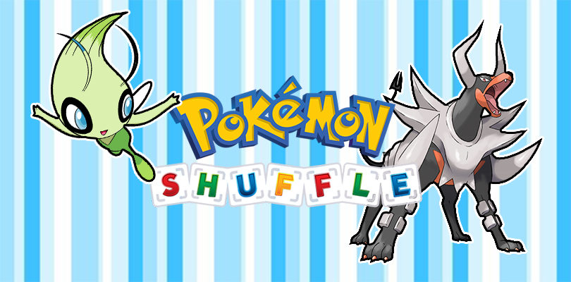Pokémon Shuffle e Pokémon Shuffle Mobile: arrivano MegaHoundoom e la sfida progressiva di Celebi!