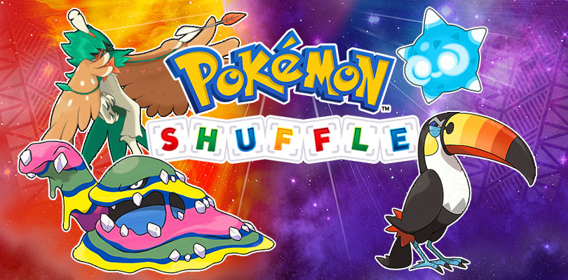Pokémon Shuffle e Pokémon Shuffle Mobile: in arrivo la settima generazione!