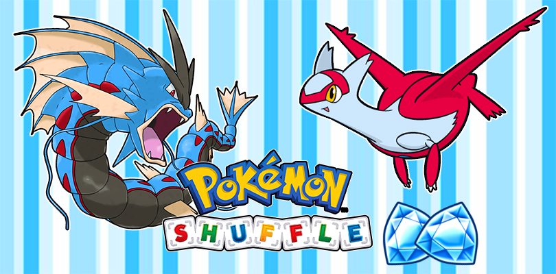 Pokémon Shuffle e Pokémon Shuffle Mobile: arrivano MegaGyarados, Latias e molto altro!