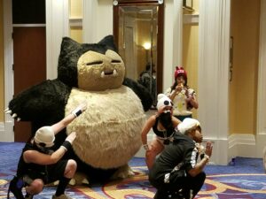 team-skull-snorlax-cosplay