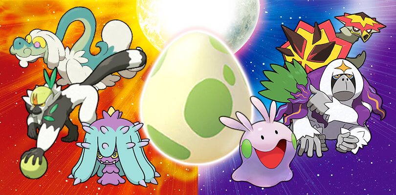 Annunciata la distribuzione di uova per Pokémon Sole e Luna in Giappone!