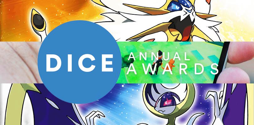 Pokémon GO e Pokémon Sole e Luna premiati ai DICE Awards