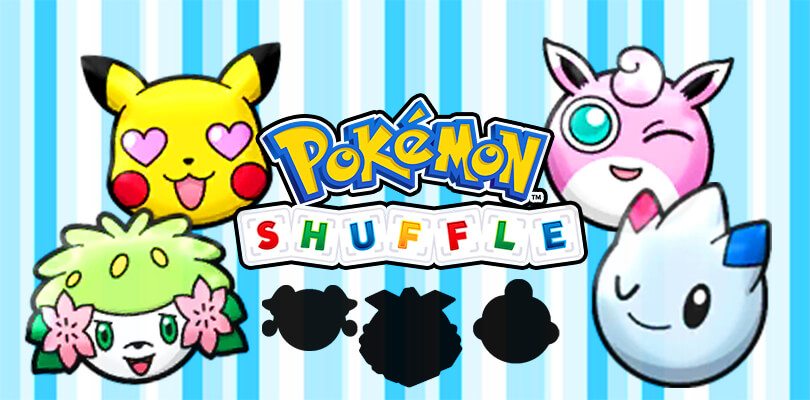 Pokémon Shuffle e Pokémon Shuffle Mobile: arrivano Pikachu Rubacuori, Shaymin Forma Terra e nuovi Pokémon Occhiolino!