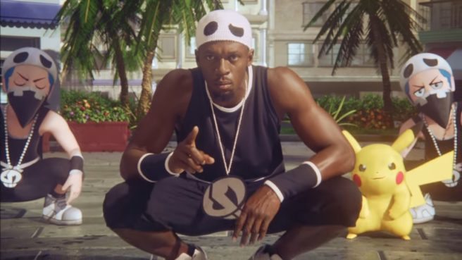 Usain Bolt Pokémon Sole e Luna 01