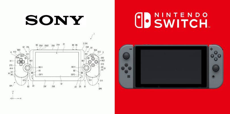 Mostrato un brevetto di Sony molto simile a Nintendo Switch!