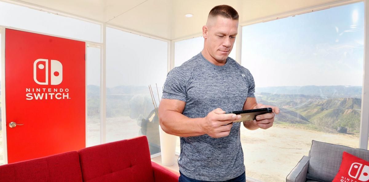 John Cena parla di 1-2 Switch e dei giochi Nintendo della sua infanzia