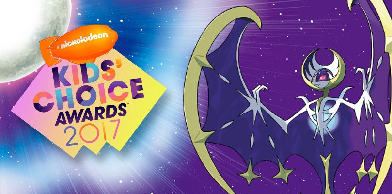 Pokémon Luna è in lizza per i Kids’ Choice Awards 2017!