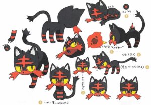 Litten concept art