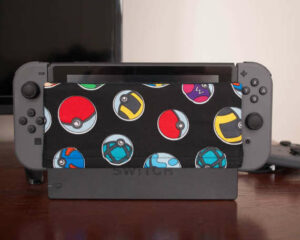 Nintendo Switch dock cover Poké Ball