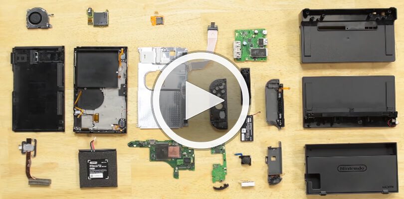 [VIDEO] Ecco l'interno di Nintendo Switch e dei Joy-Con