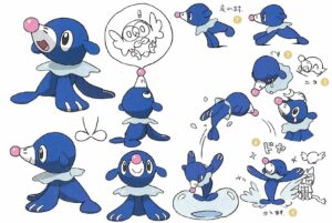 Popplio concept art