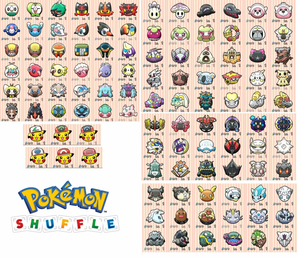 Sprite Pokémon Shuffle 2