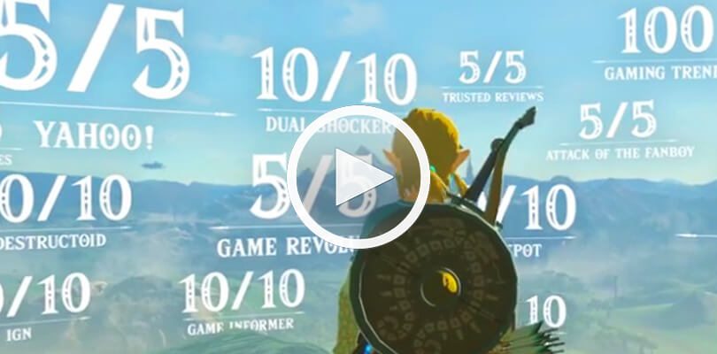 [VIDEO] Ecco il trailer che testimonia il successo di The Legend of Zelda: Breath of the Wild