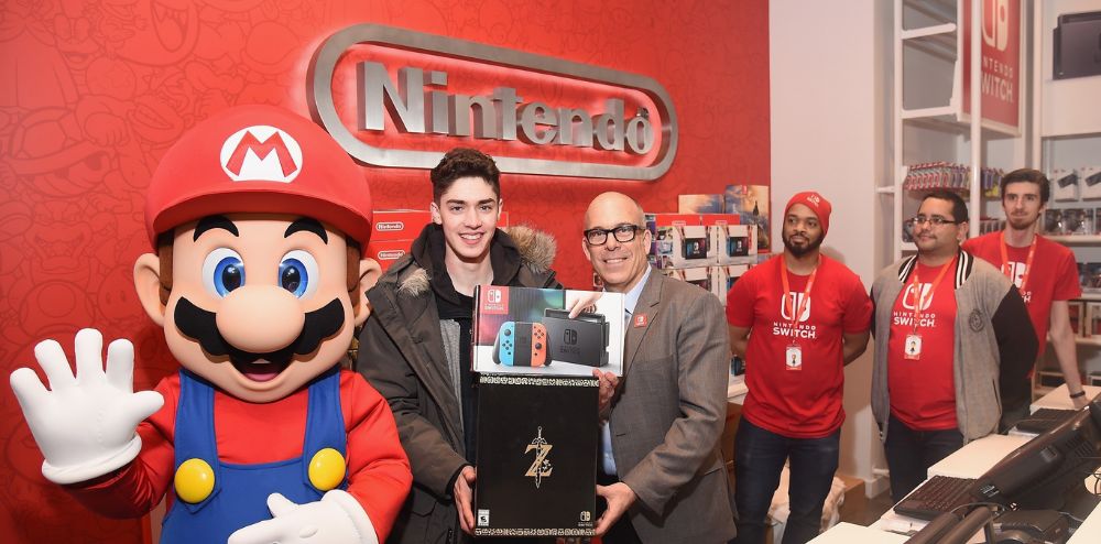 Azioni Nintendo in salita dopo il lancio di Switch