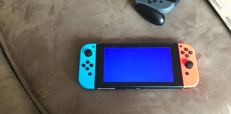 Ecco la temibile schermata della morte di Nintendo Switch