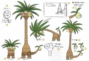 exeggutor Alola concept art