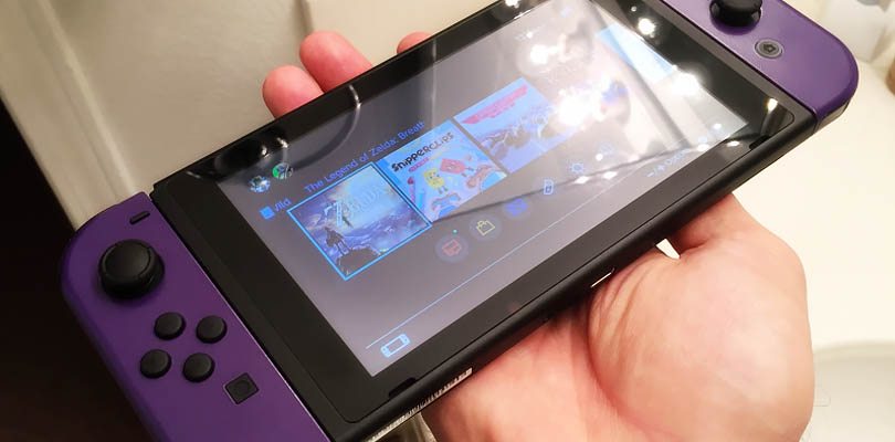Dei giocatori hanno dipinto i Joy-Con di Nintendo Switch