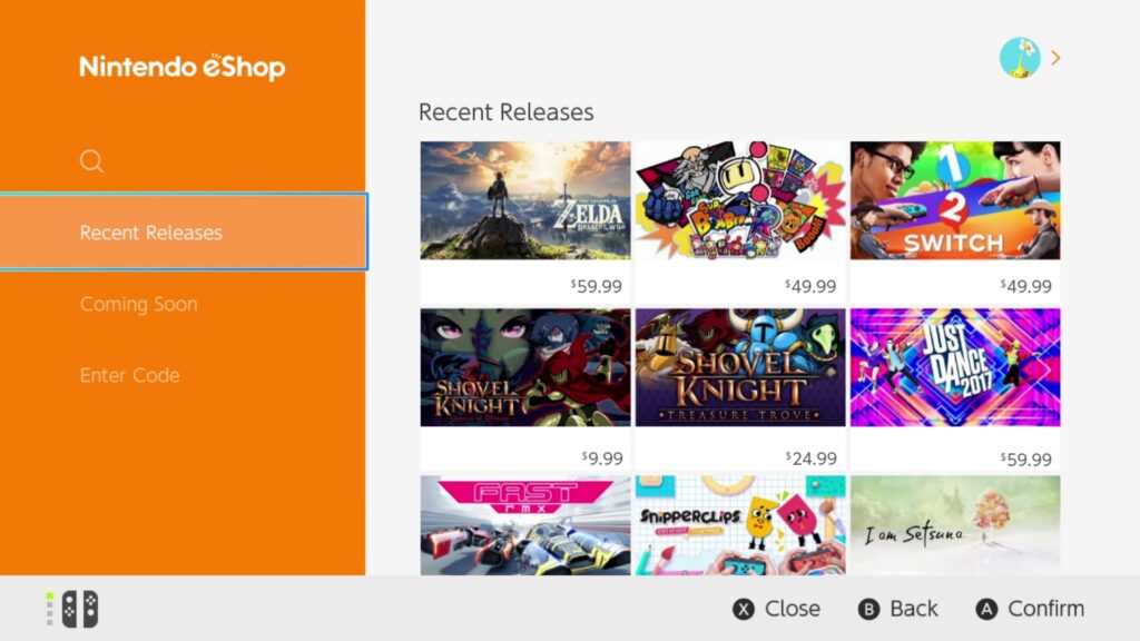 nintendo-eshop- nintendo switch