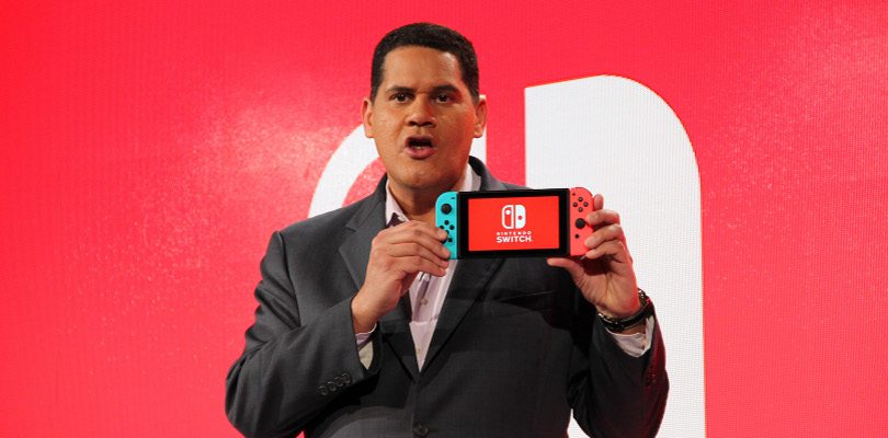 Reggie parla dei graffi allo schermo e dei problemi di connessione di Nintendo Switch