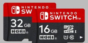 schede microSD switch
