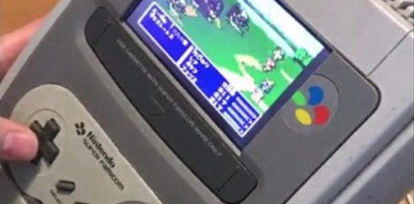 Un modder ha creato una versione portatile del leggendario SNES
