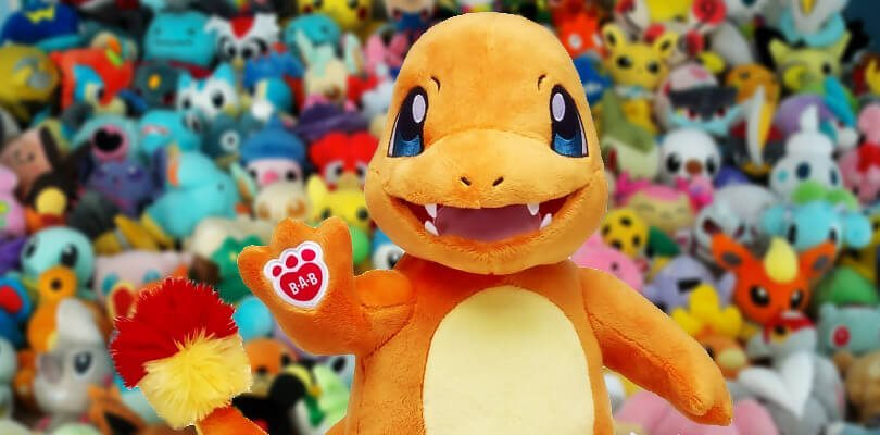 Torna l'amatissimo peluche di Charmander da Build-a-Bear Workshop