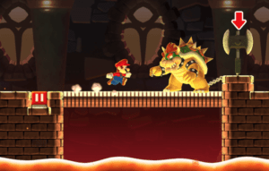L'epico scontro tra Mario e Bowser ricreato in Super Mario Run 