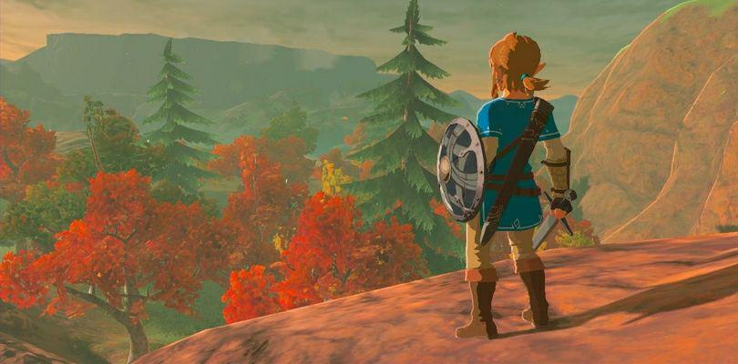 Un Coccò tra le fiamme del Monte Morte in The Legend of Zelda: Breath of the Wild