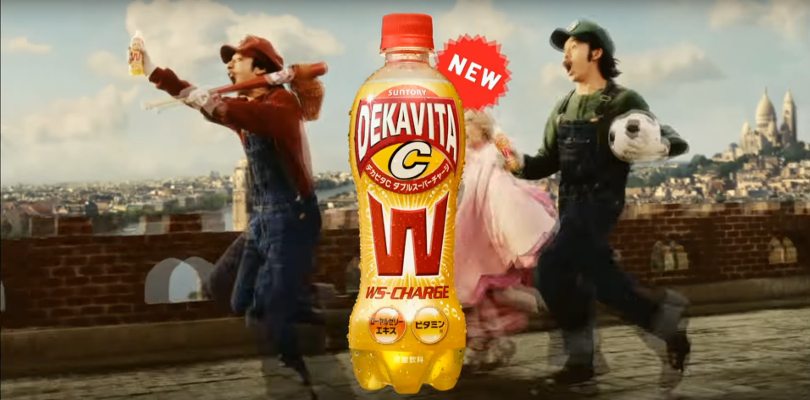 Super Mario e i suoi amici sono comparsi nella pubblicità di una bevanda energetica giapponese