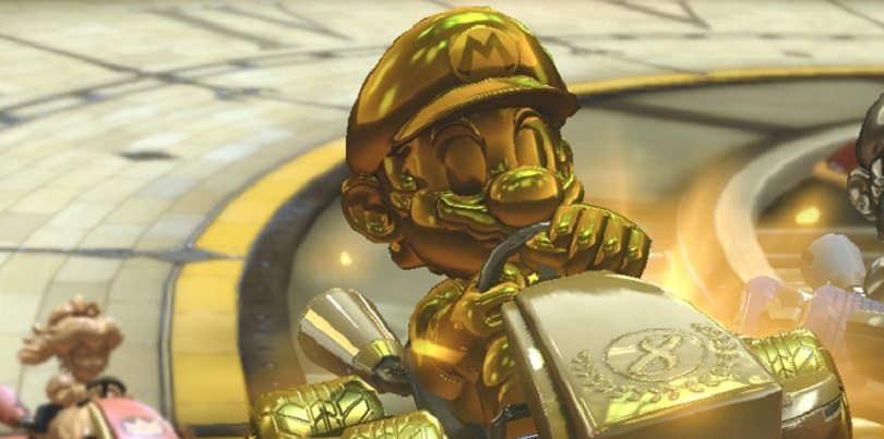 Svelato il personaggio di Mario Dorato e come ottenerlo in Mario Kart 8 Deluxe