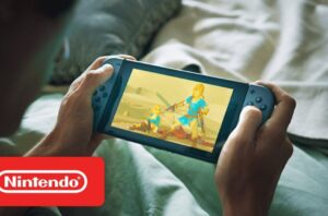 Nintendo switch con Zelda