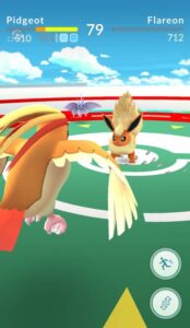 Pokémon Go - Gym Battle