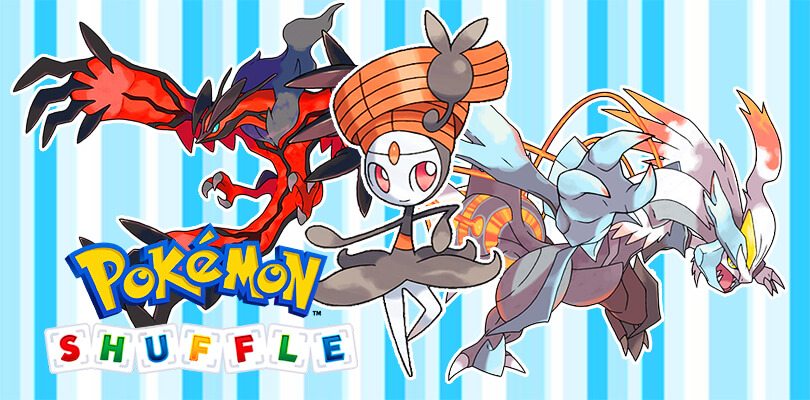 Pokémon Shuffle e Pokémon Shuffle Mobile: arrivano Meloetta Forma Danza, Kyurem Bianco, Yveltal e molto altro