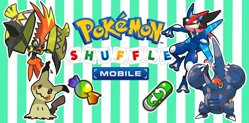Pokémon Shuffle Mobile: disponibile un nuovo aggiornamento che aggiunge la settima generazione e altre novità