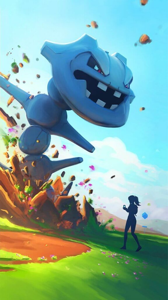 Schermata iniziale Pokémon GO